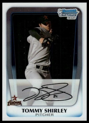 2011 Bowman Chrome Tommy Shirley #BCP150 - Image 1 of 2