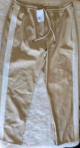 Slim Herrenhose Forever 21 hellbraun mit weißen Streifen XXL taupe - Bild 1 von 10