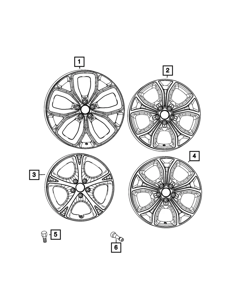Genuine Mopar Check - Valve 68125369aa 68125369AA - Image 1 of 1
