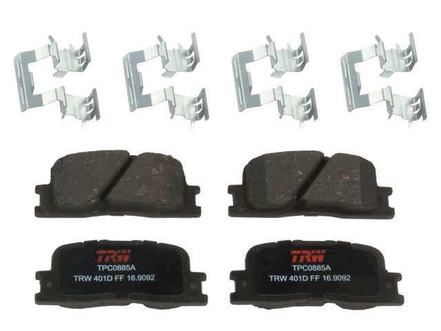 Rear Brake Pad Set For 2004-2006 Lexus ES330 2005 MH322DK Premium Ceramic - Image 1 of 1