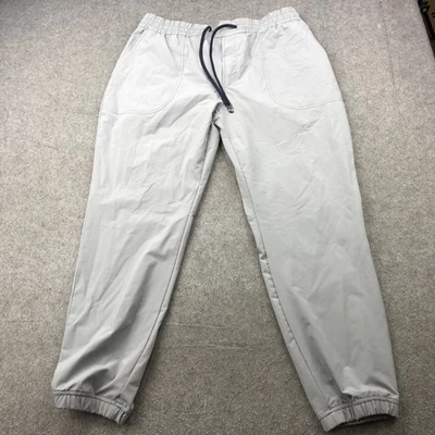 Nautica NAVTECH Pants Mens XL Gray Joggers Performance Stretch Elastic Waist - Image 1 of 4