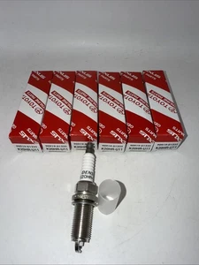 FITS: 05 - 15 TOYOTA TACOMA 4.0L V6 SPARK PLUG QTY 6 OEM BRAND NEW - Picture 1 of 6