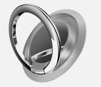 Soporte de anillo para dedo agarre giratorio 360° para teléfono celular coche montaje magnético Foto 1 de 4
