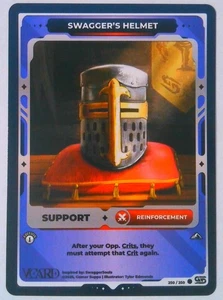 Swagger's Helmet (Regular) 250/250, 1st Edition, Awakened Worlds, VCard - Picture 1 of 2