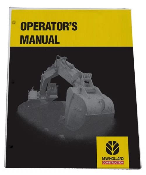 New Holland LB75.B LB90 LB110 LB115.B Backhoe Owners Operators Manual Book - Image 1 of 1