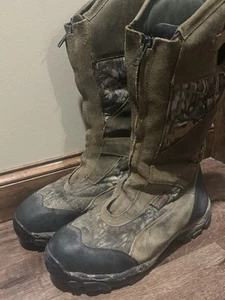 Cabela’s Gore-Tex Camo Zip Up Hunting Boots Ultra Insulation Size 10.5M Scentlok - Picture 1 of 7