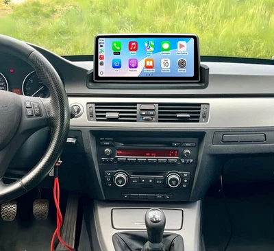 For BMW E90 E91 E92 2006-2010 Car Radio 4+64G GPS Navi SWC Wireless Carplay Auto Foto 1 de 4