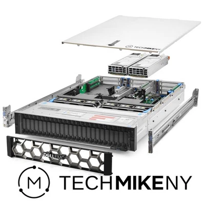 Dell PowerEdge R740xd NVMe Server 2.70Ghz 36-Core 128GB RAM 12x Caddies M10 GPU - Image 1 of 4