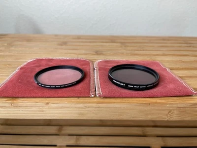 MERKURY 58mm Camera Lens Filter Set - UltraViolet and Polarizer + Ring Adaptors - Image 1 of 4