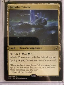 Indatha Triome - IKO - NM - MTG Triome Land - Ikoria Abzan - Magic The Gathering - Picture 1 of 3