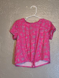 Tek Gear Pink Short Sleeve Tee Casual Lightweight Size 7 EUC - Picture 1 of 8