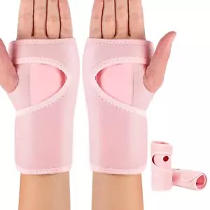 2 Pieces Carpal Tunnel Wrist Braces for Night Wrist Sleep Support Brace Wrist Sp - Picture 1 of 6