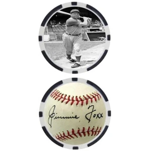 Jimmie Foxx SIGNED Baseball Legends Poker Chip - Picture 1 of 2