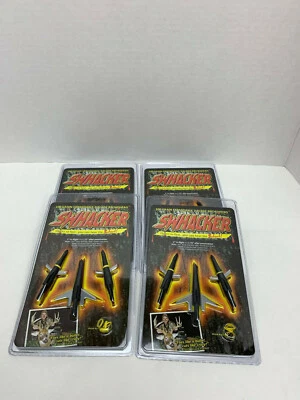 4 packs Swhacker 100 Grain Expandable Bow Hunting Broadheads 2 Blade 1.75" Cut