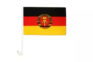 Bandiera auto Germania RDT bandiera auto bandiere auto bandiere 30 x 40 cm - Foto 1 di 1