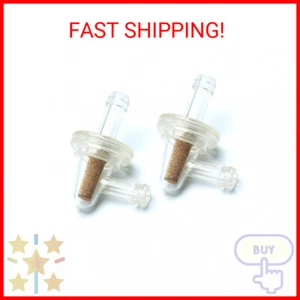 Inline Fuel Filter - APE RACING Universal Small 90 Degree Fuel Filters (2 Pack) - Picture 1 of 2