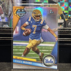Dante Moore 2023 Bowman University Chrome 1st #133 Refractor UCLA