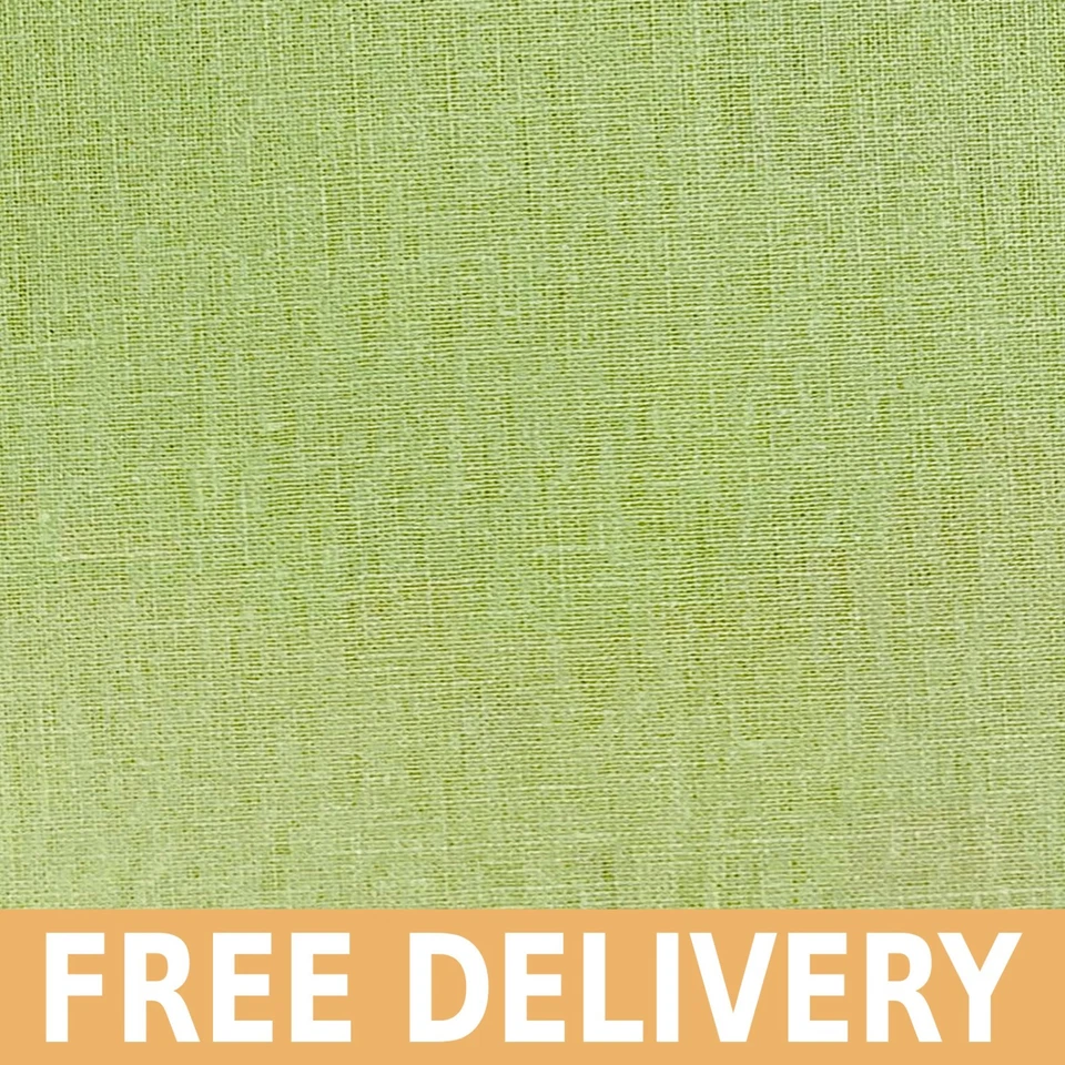 Tela de mezcla de lino lima LT - Se vende por yarda/más - Estilo #15B - ¡Envío gratuito! Foto 1 de 1