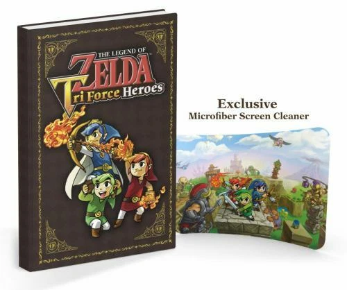 Legend of Zelda: Tri Force Heroes Collector's Edition Guide by Prima Games (2015, Hardcover)
