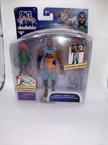2021 SPACE JAM A NEW LEGACY LEBRON JAMES WITH ACME ROCKET PACK 5 INCH FIGURE NEW - Picture 1 of 2