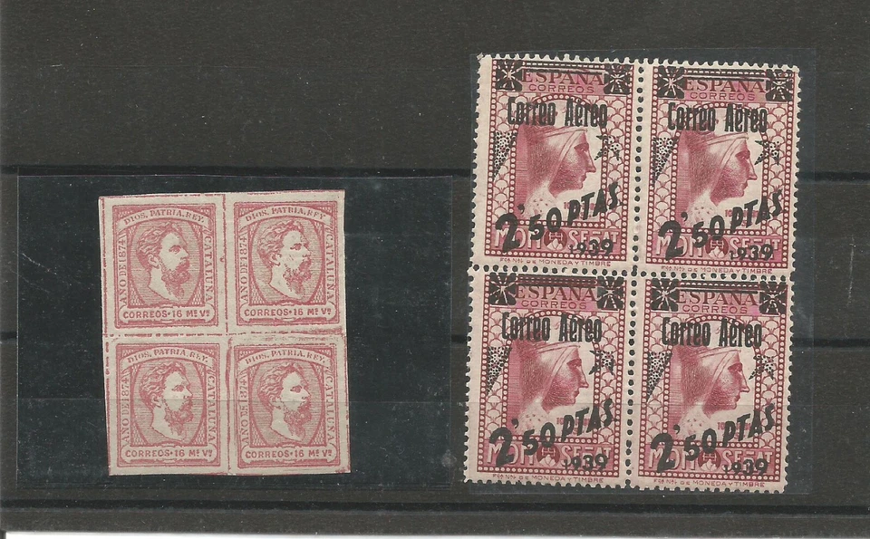 2 Bloque de 4 sellos de primer centenario, nuevos - Imagen 1 de 1