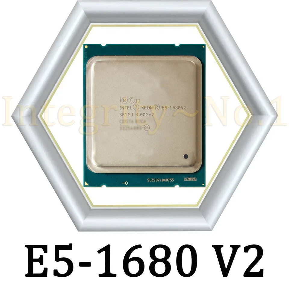 Intel Xeon E5-1680 V2 SR1MJ 3.00GHz 8-Core L3-25MB 130W LGA-2011 CPU Processor - Image 1 of 1