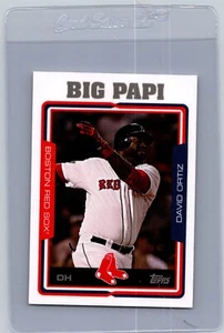 2018 Topps Throwback Thursday #169 David Ortiz NM - Picture 1 of 2
