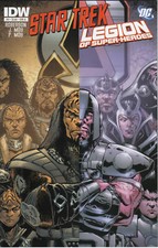 Star Trek / Legion of Super-Heroes #3 of 6 (Cover A) 2011 Very Fine