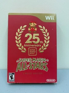 Super Mario All-Stars 25th Anniversary Limited Edition Nintendo Wii US  NEW - Picture 1 of 10