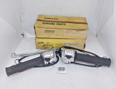 Kawasaki GA2 GA1 A7 G7 A1 G3SS G3TR F2 F3 F4 KV75 MT1 SWITCH RIGHT LEFT SET NOS - Image 1 of 4
