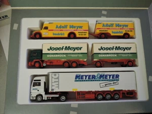 AWM Brekina Juiläumsbox Meyer & Meyer Spedition Osnabrück 3 Modelle limitiert BM - Picture 1 of 12