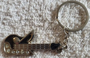 Guitar - KEY RING KEYCHAIN Music - Foto 1 di 3