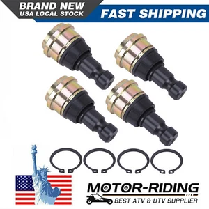 For Polaris RZR Ranger 570 800 800 S 900 (4) Heavy Duty Ball Joints Upper Lower - Picture 1 of 12