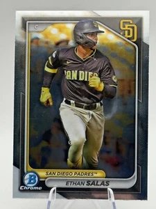 Ethan Salas 2024 Bowman Chrome #BCP-201 San Diego Padres - Picture 1 of 2