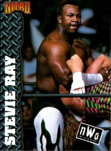 1999 Topps WCW/nWo Nitro Vintage Wrestling Card #37 Stevie Ray - Picture 1 of 2