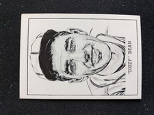 1950 Callahan Hall of Fame Baseball Card # Dizzy Dean (EX/NM)