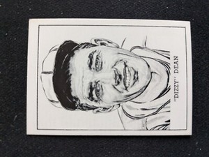 1950 Callahan Hall of Fame Baseball Card # Dizzy Dean (EX/NM)
