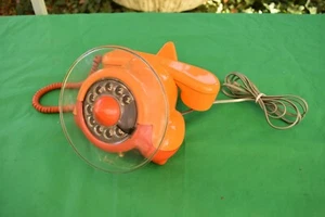 Teléfono de avión Alexander Graham vintage de los años 70 con marcación giratoria - Imagen 1 de 6