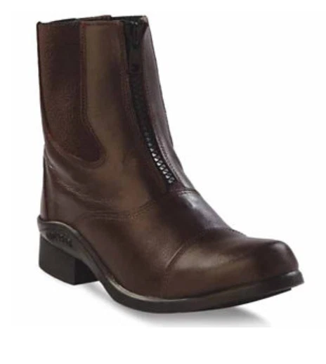 Cowboy Boots OLD WEST Children's Brown Zipper Paddock Riding Boots item RC9009Z - Image 1 of 1