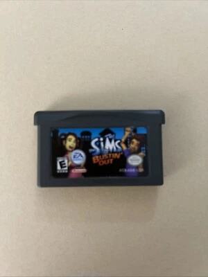 Sims Bustin' Out (Nintendo Game Boy Advance, 2003) Tested - Image 1 of 2