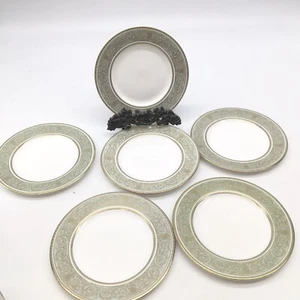 6 Royal Doulton English Renaissance H4972 Bread and Butter Plates Never Used - Picture 1 of 4