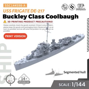 Kit Modelo Militar SSMODEL 1/144 USS Buckley Clase Coolbaugh Fragata DE-217 - Imagen 1 de 5