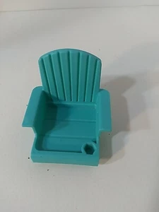 Fisher Price Little People türkisfarbener Camper-Stuhl schneller Versand - Bild 1 von 2
