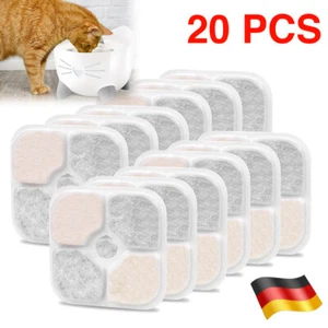 20er-Pack - Trinkbrunnenfilter-Ersatzfilter für Catit PIXI Trinkbrunnen DHL - Bild 1 von 6