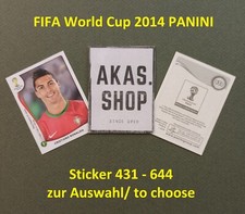 2014 FIFA World Cup Brasil Sticker PANINI 431 - 644 Choose to Choose Brazil