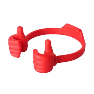 Thumbs Up Cell Phone Holder For Desk, Universal Flexible Cell Phone Stand-v - Picture 1 of 18