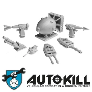 Zinge Industries - AutoKill - Gaslands - Fat Boy Nuke - escala 20 mm S-DMH12 - Imagen 1 de 2