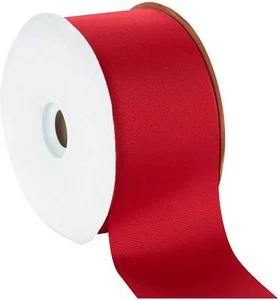 25 yards 3 inches red Grosgrain Ribbon - Picture 1 of 2