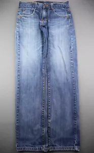 Pantalones de mezclilla para hombre Bench OJ revisados pierna recta envejecida talla 30 (MSR 30x31) - Imagen 1 de 10