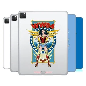 OFFICIAL WONDER WOMAN 1984 RETRO ART SOFT GEL CASE FOR APPLE SAMSUNG KINDLE - Picture 1 of 12